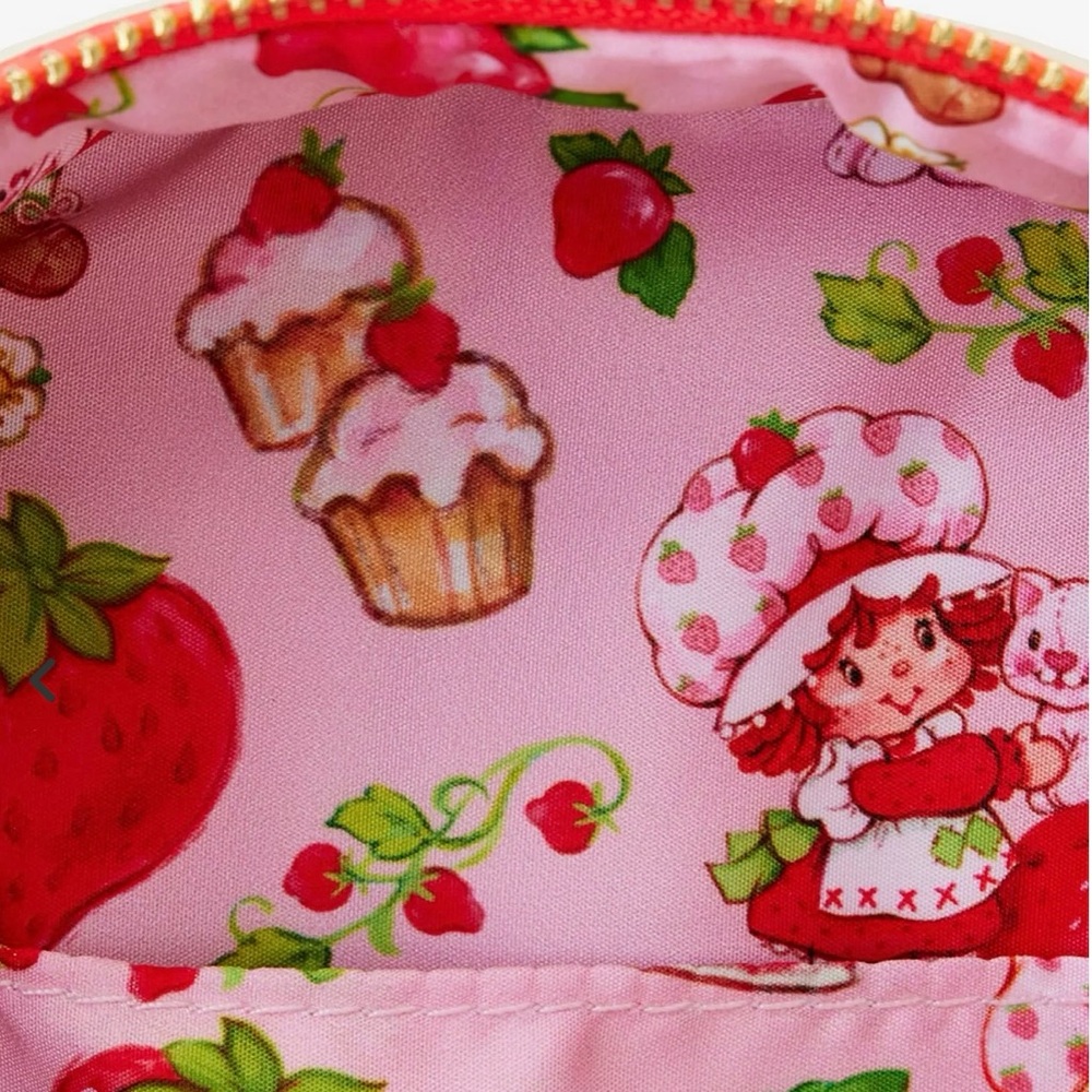 NWT! Loungefly Strawberry Shortcake Strawberry House
Scented Mini Backpack - Picture 2 of 14